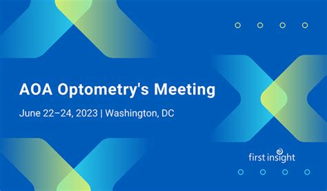 Aoa Optometry Meeting 2023